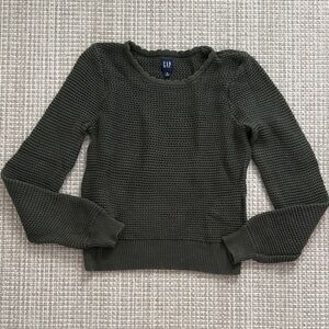 GAP Women's Olive Sweater Size Medium